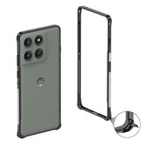 Motorola Moto Edge 60/60s/60 Pro Metalinis Sagtis Anti-Case Edge 60s titano mėlyna spalva