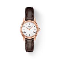 Tissot Leather Strap White Dial Men's Fashion Watch T063.009.36.018.00 balta