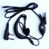 2 vnt Baofeng 888S UV-5R originalios ausinės, skirtos Walkie Talkie UV 5R PTT ausinės su mikrofonu K prievadu Ausinės, skirtos 888S uv5r UV-5RA UV-5RE UV82 1PC juoda