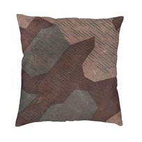 Modernus Splintertarn vokiečių karinis kamufliažas pagalvės užvalkalas Velvet Army Tactical Camo pagalvės užvalkalas Miegamojo dekoravimo pagalvės užvalkalas 30x30cm 12x12in
