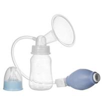 120 ml rankinis krūties siurblys, siurbiamas motinos pieno buteliukas kūdikiui maitinti mėlyna