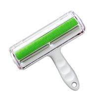 Pet Hair Removel Roller Remover Cleaning Brush Fur Removing Dog Cat Animals Hair Brush Car Clothing Couch Sofa Carpets Combs žalia