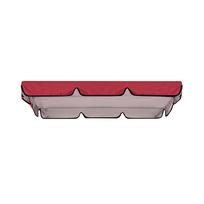 Patio sūpynių baldakimo užvalkalo rinkinys Sūpynių pakeitimo pagalvėlės užvalkalas 30*20*5 cm raudona