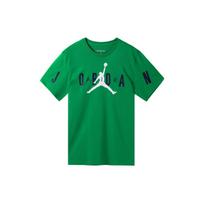 Jordan Amerikietiško Retro Prekės Ženklo Logotipo Spaudinys Apvalia Kaklo Megztinis Sportiniai Trumpomis Rankovėmis Marškinėliai Vyriški Viršutiniai Drabužiai Žalia DV1446-310 M