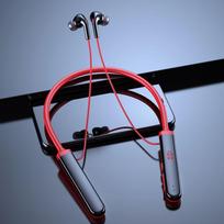 Naujos „Bluetooth“ ausinės su kaklu, į kurias galima įdėti kortelę, maitinimo ekraną, stereofoninės belaidės „Bluetooth“ ausinės, ypač ilgas budėjimo laikas