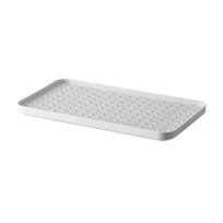 Džiovinimo padėklas Vandens nutekėjimo padėklas Džiovintuvas Plastikinis indų laikiklis virtuvei Namams L M(315 X 180mm / 12.4 X 7.09in)