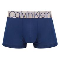 Calvin Klein Blizgios Gravity Lygios Kvėpuojančios Apsaugančios nuo trynimosi Bokseriai Vyriški apatiniai Tamsiai mėlynos NB2540-DYC S gray