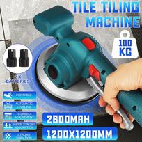 1000W 100Kg Plytelių Dėjimo Mašina Plytelių Vibratorius Siurbimo Puodelis Reguliuojamas Nešiojamas Automatinis Grindų Vibratorius Lygiavimo Įrankis Su 1/2 Baterija 1*Battery