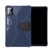 Silicone Case for Legion Y700 2025 Tablet Heavy Duty Shockproof Protective Case Holder with Adjustable Bracket tamsiai mėlyna spalva