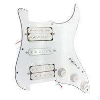 Patvarus apsauginis lakštas elektrinėms gitaroms - Greitas montavimas, patikima atsarginė dalis White