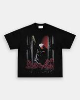 Vintažiniai Devil May Cry Marškinėliai Y2K Retro Žaidimų Marškinėliai Grynos Medvilnės Vyrams Moterims Trumpomis Rankovėmis Aukštos Kokybės Vyriški Moteriški Drabužiai Streetwear 4XL