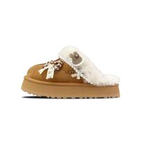 UGG CLASSIC MINI Fuzzy Cute Pet Design Abrasion Resistant Closed Toe Slippers Women's 1122550-CHE(Team40-) 38