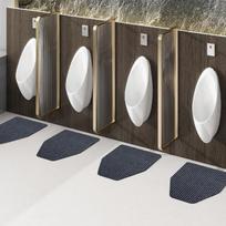 Eco-Friendly Anti-Slip Urinal Floor Mat for Men's Restrooms 40*50