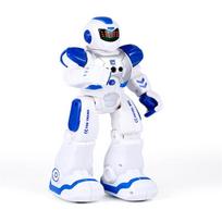 RC Išmanusis robotas Vaikščiojimas/Slydimas/Apsisukimas/Muzika Šokiai Gestų jutiklis Vaikų žaislas mėlyna