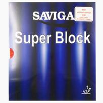 SAVIGA SUPER BLOCK Stalo teniso guma gynybinė ilgais spuogeliais DAWEI SUPERBLOCK Ping Pong OX Viršutinis sluoksnis Ox without sponge raudona