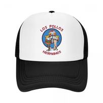 Juokingos Los Pollos Hermanos Trucker Kepurės Sportinės Unisex Moteriškos Reguliuojamos Breaking Bad Chicken Brothers beisbolo kepuraitės Snapback kepurės Trucker Hat