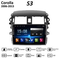 9 colių Android Carplay, skirtas Toyota Corolla E140/150 2006-2013 automobilių radijas Multimedijos vaizdo grotuvas GPS navigacija WIFI 2+32GB 1+16GB
