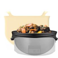 Silikoniniai lėtaeigio puodo įdėklai, daugkartinio naudojimo, ekologiški, nepralaidūs, plaunami indaplovėje, kepimo įdėklas 8QT Crock Pot puodui One Size