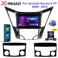 Android CarPlay For Hyundai Sonata 6 YF i40 i45 2009 - 2014 Auto Radio Stereo Head Unit Multimedia Player 4G 8Core GPS Navigation 8 core 4GB+64GB