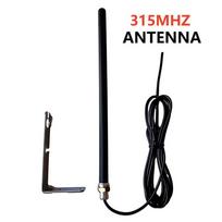 315MHz Išorinė Antena Prailginamas Nuotolinio Valdymo Atstumas Iki 250 Metrų Garažo Vartų Antena Signalo Stiprintuvas 6.56ft Kabelis
