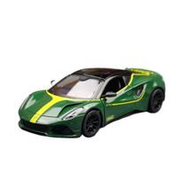 Žaislinio automobilio modelis 1/34 Lotus Emira Rally lenktyninis Metalinis lydinio miniatiūrinis Atitraukiamas transporto priemonės kolekcija Dovana Vaikams Berniukui žalia