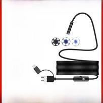 7mm 3-in-1 HD Android Endoscope: Auto Repair & AC Pipeline Micro Camera 1m Flexible Cable