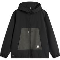 Li Ning Badfive Basketball Series Hooded Windbreaker Men Outerwear Black AFDU211-1 M