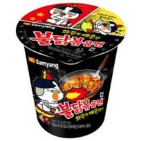 [Samyang] Buldak kepti makaronai maža stiklinė Remen 1Pcs