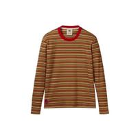 Adidas Originals x Wales Bonner Dryžuoti Megzti Ilgomis Rankovėmis Marškinėliai Unisex Viršutiniai Drabužiai Garstyčių Geltonumo HG6265 S