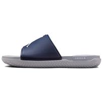 Jordan Jumpman Šlepetės Vidurnakčio Mėlynos Cementinės Pilkos Baltos Vyriški Bėgimo Bateliai FQ1598-401 46