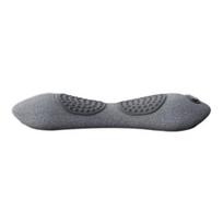 Juosmens atramos pagalvė Giliųjų audinių masažuoklis su šildymu ir vibracija Memory Foam pagalvėlė šviesiai pilka spalva