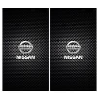 2 vnt. Automobilio logotipo centrinio statramsčio apsauginė plėvelė Anti-scratch 3D lipdukas Decal skirta Nissan Nismo Qashqai X J10 J11 Trail Tiida Teana Skyline Juke X-trail Nissan