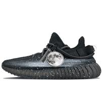 Adidas Originals Yeezy Boost 350 Neslystantys Neslystantys Žemi Laisvalaikio Batai Unisex Balti Pilki HQ4540(Komanda401-) 36