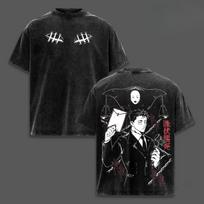 2026 Karštas Anime Jujutsu Kaisen Higuruma Hiromi Grafinis Marškinėlis Unisex Drabužiai Skalbtas Medvilninis T-shirt Laisvalaikio T-shirt Harajuku Vintažinis T-shirt L smėlis