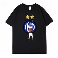 In 2025 Inter Milan Will Win The Serie A Title Two Stars Will Win 20 Titles Inter Milan Snake Football T-shirt with ShortSleeves XXXXL