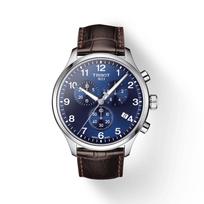 Tissot Leather Strap blue Dial Men's Fashion Watch T116.617.16.047.00 mėlyna