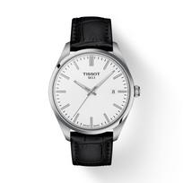 Tissot Odinis Dirželis Baltas Ciferblatas Vyriškas Madingas Laikrodis T150.410.16.011.00 balta