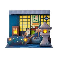 Sanrio Message Card Summer Light Sound Japanese Garden at Night S4067 388742 & JSP67-4 juoda