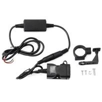 12-24V/9-90V Dvigubi USB prievadai Motociklo vairo galinio vaizdo veidrodėlio telefono įkroviklis 12-24V