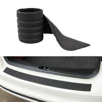 Universalus 104*9cm automobilio bagažinės slenksčio plokštės apsauga galinio buferio apsaugos gumos bagetai pagalvėlės apdailos dangtelio juostelė automobiliui 90X8cm