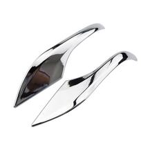 Galinio vaizdo veidrodėlio apsauginis dangtelis Toyota CHR C-HR 2016-2022 2 vnt. ABS chromuota galinio vaizdo veidrodėlio apdailos juostelė Mirror Strips