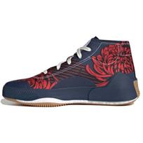 Stella McCartney x adidas Treino Mid Floral Print moteriški sportbačiai – ryškiai mėlyni, raudoni ir juodi, FY1641 36
