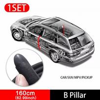 SEAMETAL automobilio durelių krašto sandarinimo juostelė guminė B-stulpelio atmosferos juosta Vandeniui nepralaidi garsui nepralaidi automatinė sandariklio juostelė tinka visoms transporto priemonėms 1.6 meters juoda