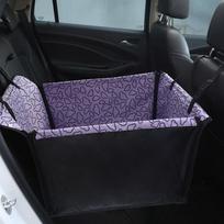 Neperšlampamas Automobilio Galinės Sėdynės Užvalkalas Augintiniui Šuniui Katės Kilimėlis Antklodė Hamakas Pagalvėlės Apsauga purple clouds