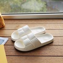 Moteriškos EVA neslystančios vasarinės šlepetės patalpoms - minkštas padas, unisex maudymosi sandalai 40/41