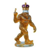 Laukinio viskio butelio dekanteris vyrams Unikalus vyno dekanteris Juokingas laukinio žmogaus formos stiklas Keista dovana Sasquatch entuziastams A
