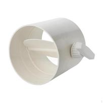 Ortakis Rankinis Tūrio Skirstytuvas Reguliavimas Oro Srauto Ortakiai Atgalinio Srauto PVC Oro Atbulinis Vožtuvas skirtas Inner Dia. 7.5cm
