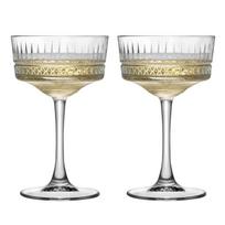 2 VNT. Elysia Šampano Taurės, Goblet Kokteilinės Taurės Martini Taurių Rinkinys iš 2 230-480ml