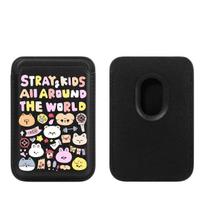 Straykids SKZOO Magnetinis kortelių laikiklis Black