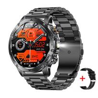 MEVADEN New 1.7inch Men's Bluetooth Call Smart Watch Sports Fitness Tracker Heart Monitor LED Flashlight Smartwatch For Android IOS 1000mAh AK87 juoda